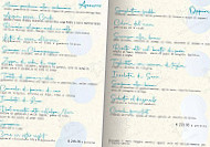 Antica Osteria Cera menu