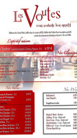 Le 59 Aix-les-bains menu