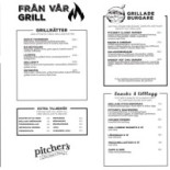 Pitchers Avesta Meny