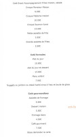 Brasserie le Dome - Chalon Sur Saone menu