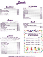 Hominy Diner menu