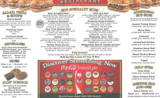 Firehouse Subs Gin Creek menu