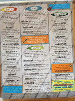 The Catawba Inn Pub menu