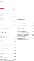 Le Petit Bouchon menu