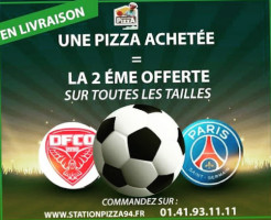 Station Pizza Au Naturel food