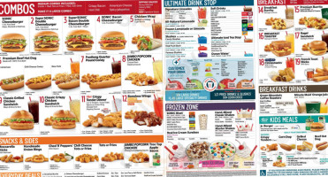 Sonic Drive-in menu