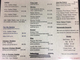 Wagon Wheel menu