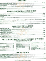 Durbins Of Frankfort menu