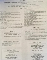 Eagle Cap Grill menu