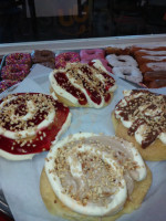 Glazy Squares Donuts Ice Cream food