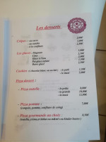 La Strada De Line menu