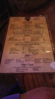 Steele's Dive menu