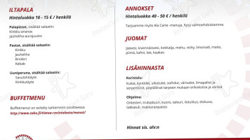 Voimala Zaku menu