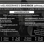 Melkbeernke menu