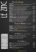 Brasserie Pizzeria Le Zinc food