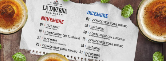 La Taverna Del Biren food