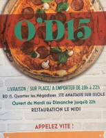 O'd15 menu