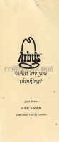 Arby's Roast Beef menu