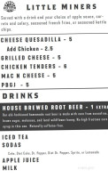 Red River Brewing Company Distillery menu