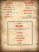 Creekside Gas Grill menu