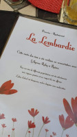 La Lombardie food