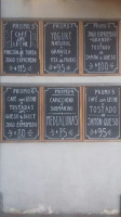 Cafe-Bar Cristobal menu