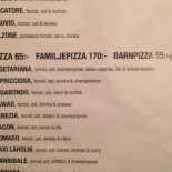 Våxtorps Pizzeria Meny