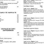Caliente Tapas Enkoeping Meny