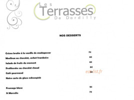 Les Terrasses De Dardilly menu