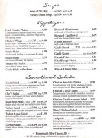 Romana's Italian Kitchen menu