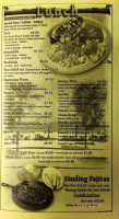 La Roca menu