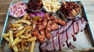 Rosie's Smokehouse Bbq food