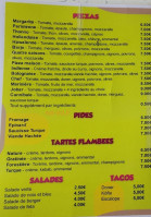 Jobar menu