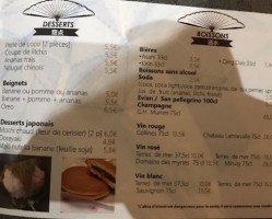 Sushi-là menu