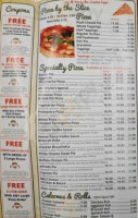 Mr Brunos Pizzeria menu