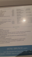 Hostel And Suites Des Arts menu