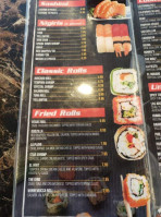 Las Arenitas Sushi menu