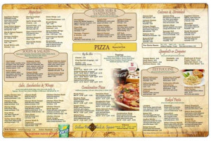 Original Italian Pizza menu