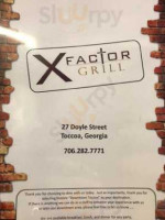 The X-factor menu