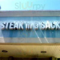 Steak In A Sack inside