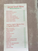 Pizza Como Usa menu