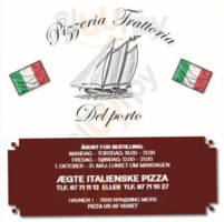 Pizzeria Trattoria Del Porto food