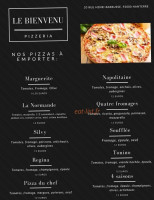 Le Bienvenu menu