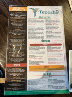 Tepache Mexican Kitchen menu