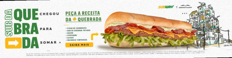 Subway Concórdia food