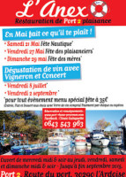 Port 2 Plaisance Restauration L'anex food