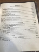 Earlystown Diner menu