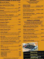 Dave's Gourmet Burgers And More menu