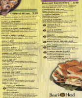 Tropical Smoothie Cafe menu