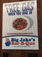 Big Jake's Bbq food